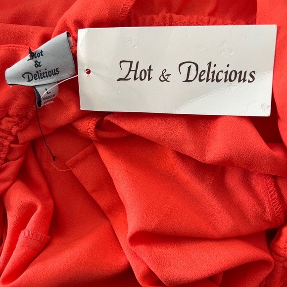 NWT: Halterneck Romper 🍊 Sz: L - Tie back - Picture 4 of 5